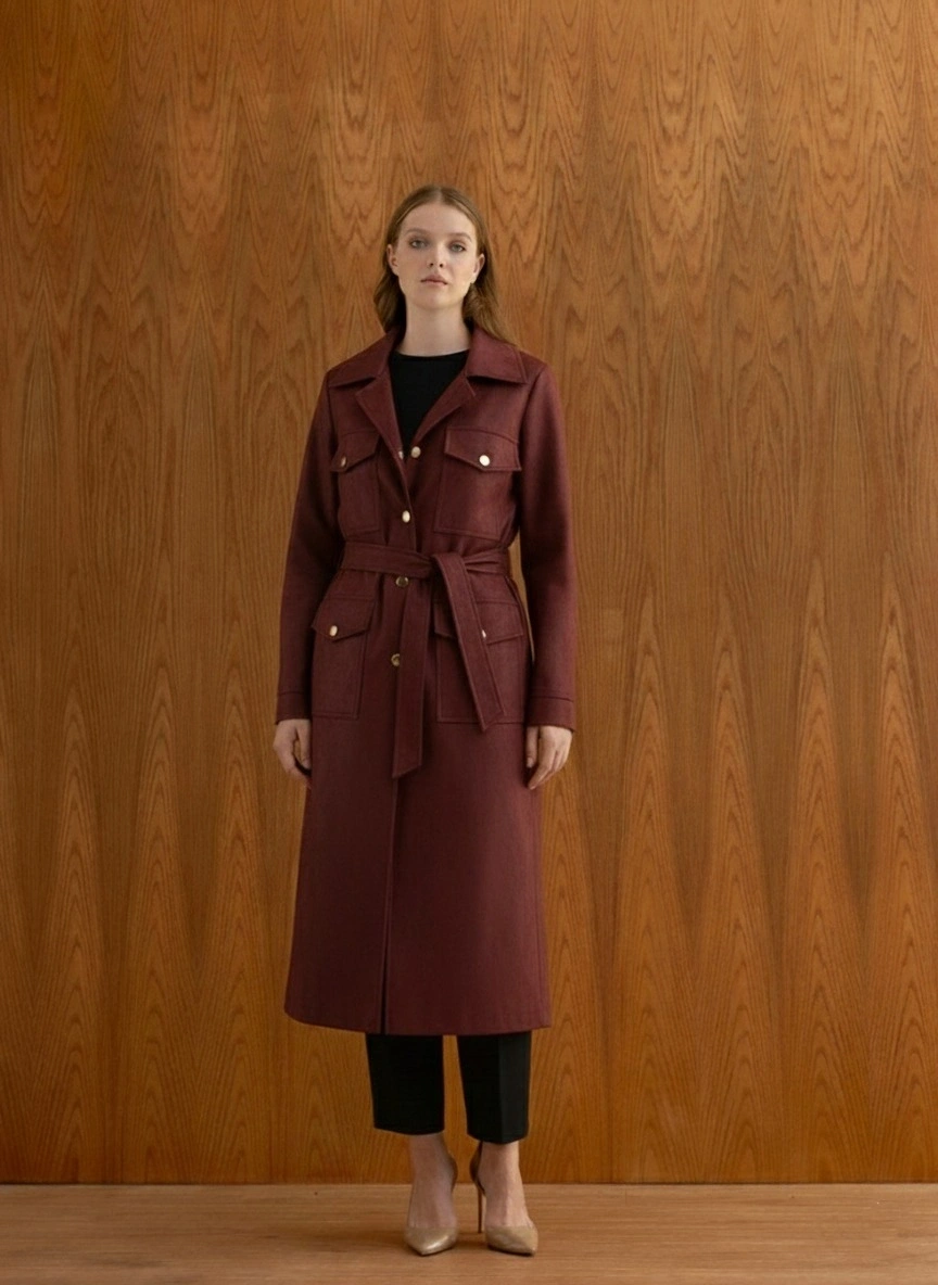 MAT NUBUK KABAN - Bordo