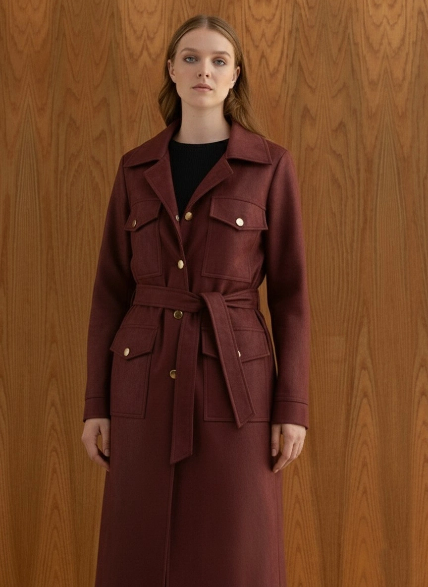 MAT NUBUK KABAN - Bordo