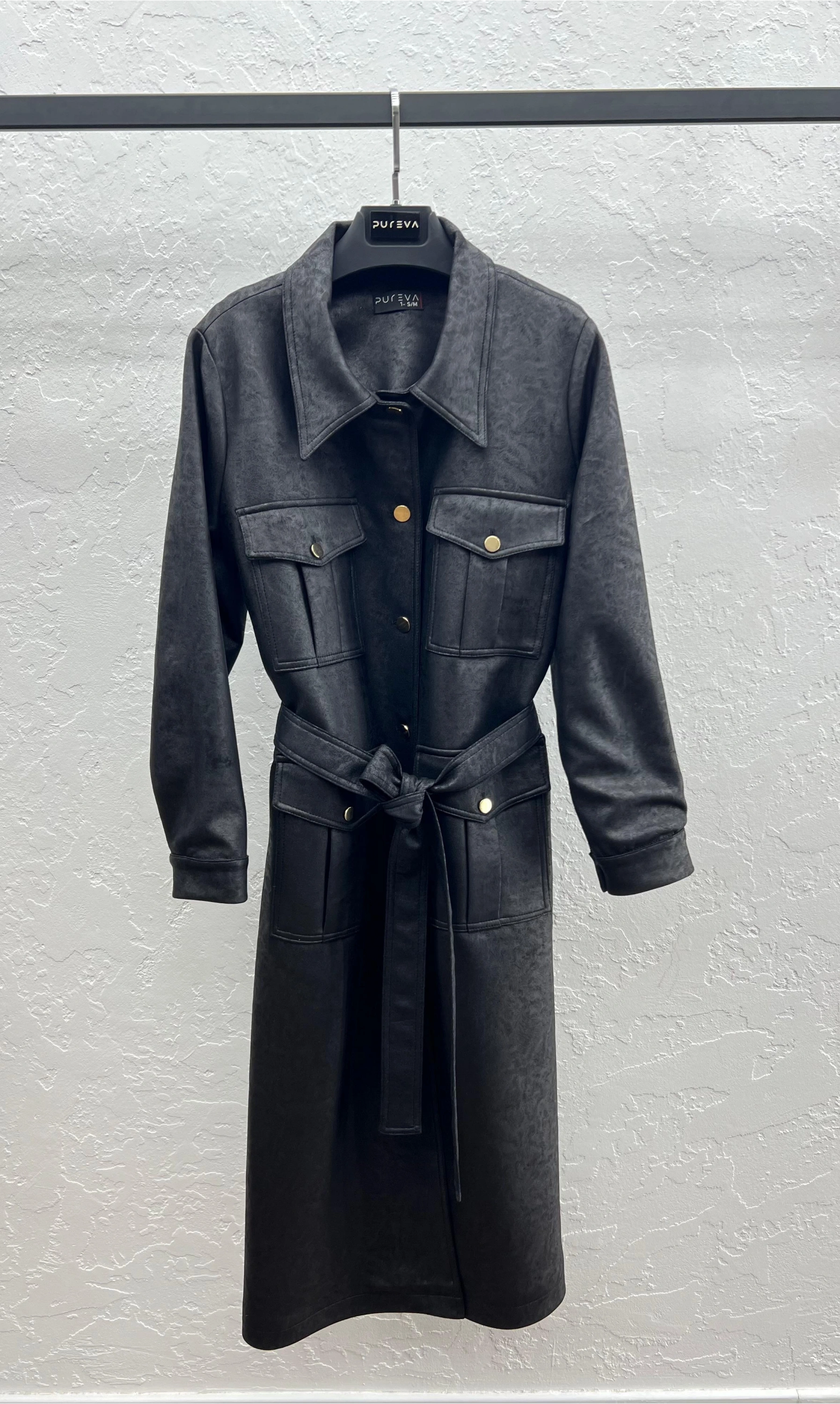 MAT NUBUK KABAN - Siyah