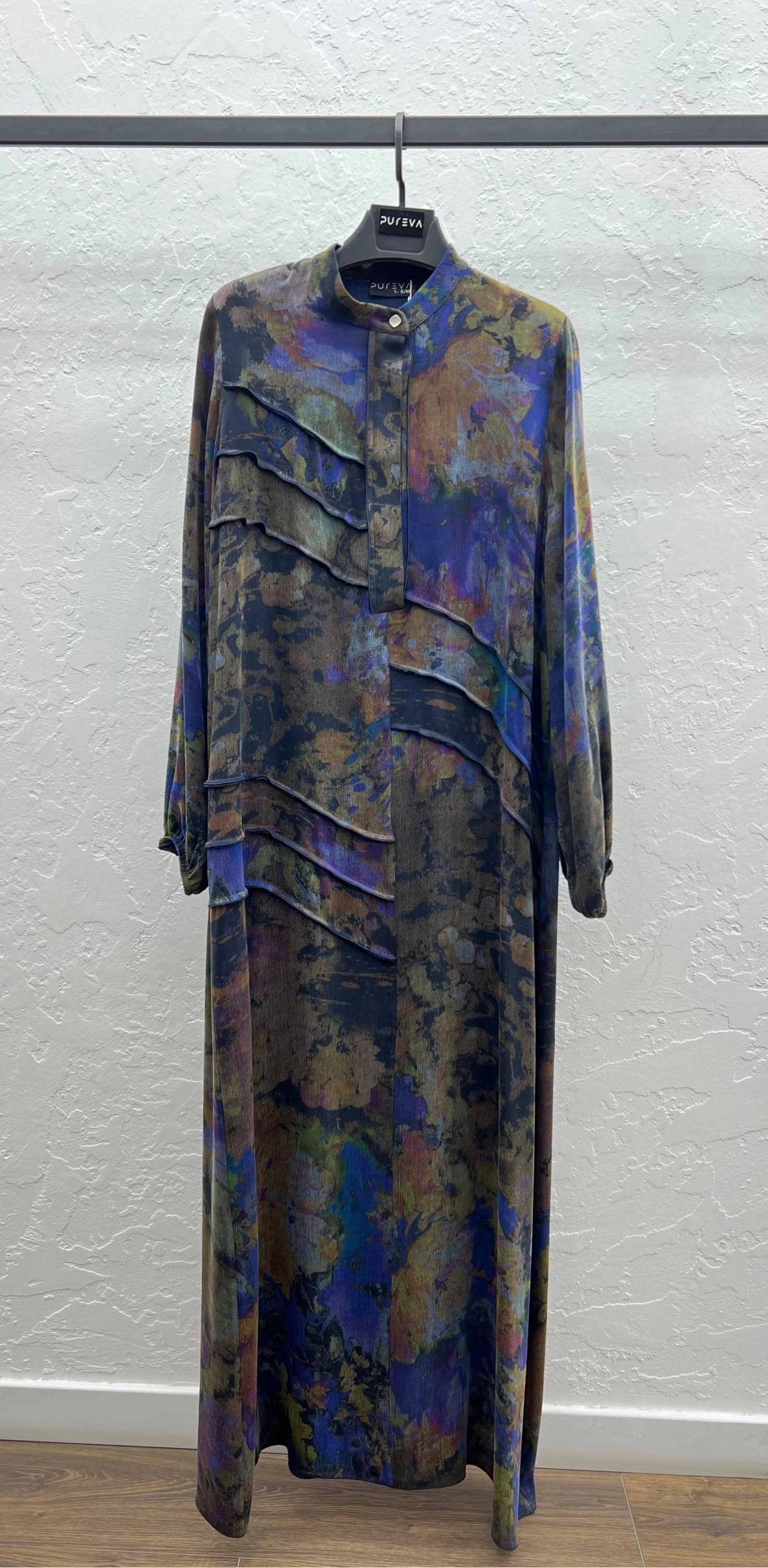 JAKAR CUPRA ELBİSE - Lacivert