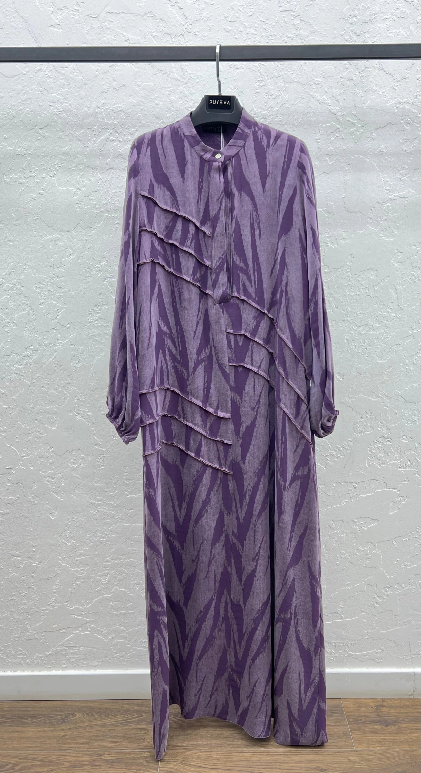 JAKAR CUPRA ELBİSE - Mor