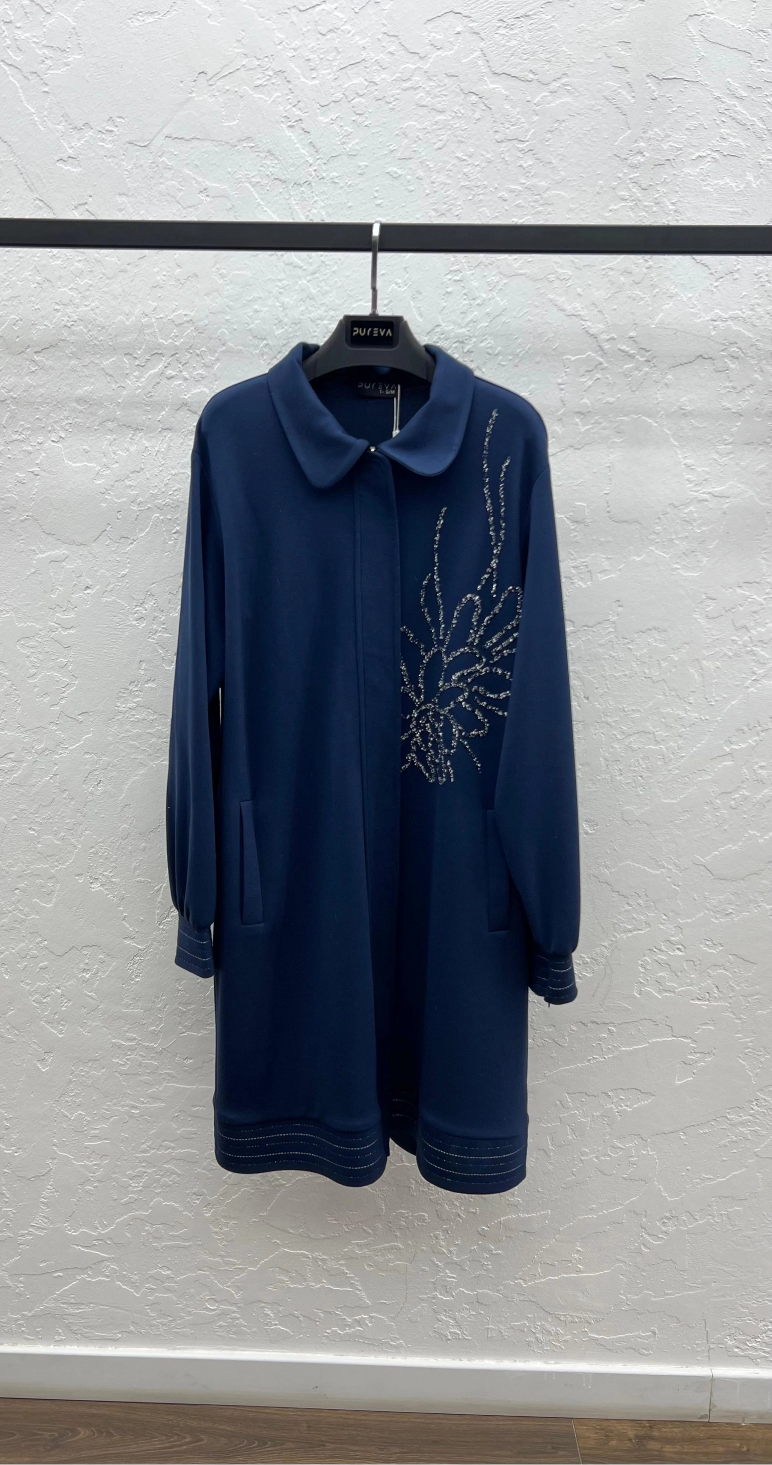 MODAL KAP ÖN & ARKA TOBA TAŞLI - Lacivert