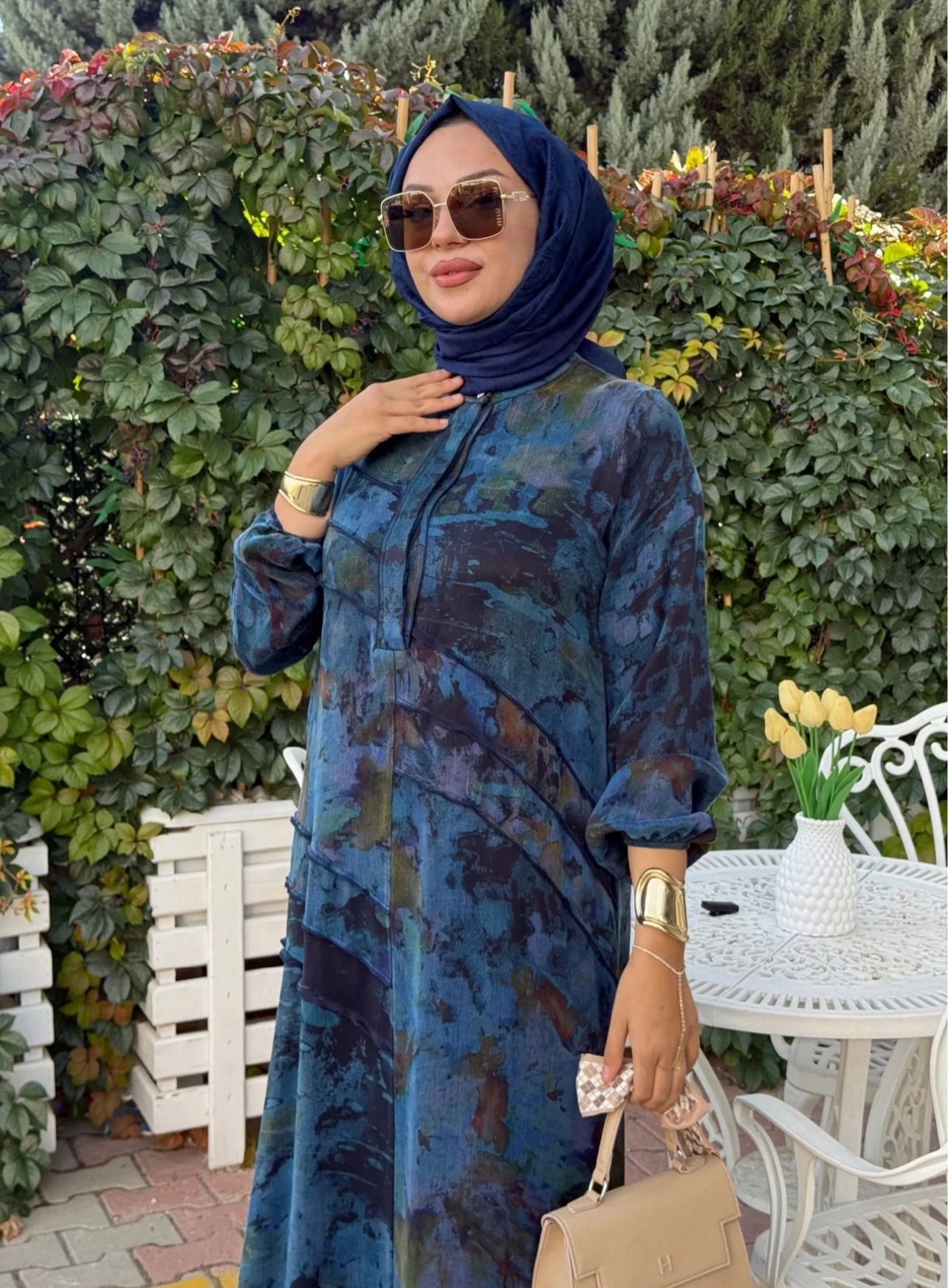 JAKAR CUPRA ELBİSE - Laci - CUPRA DİJİTAL BASKI