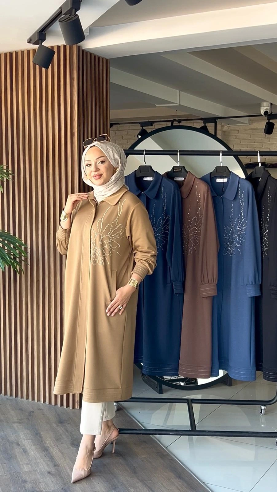 MODAL KAP ÖN & ARKA TOBA TAŞLI - Camel