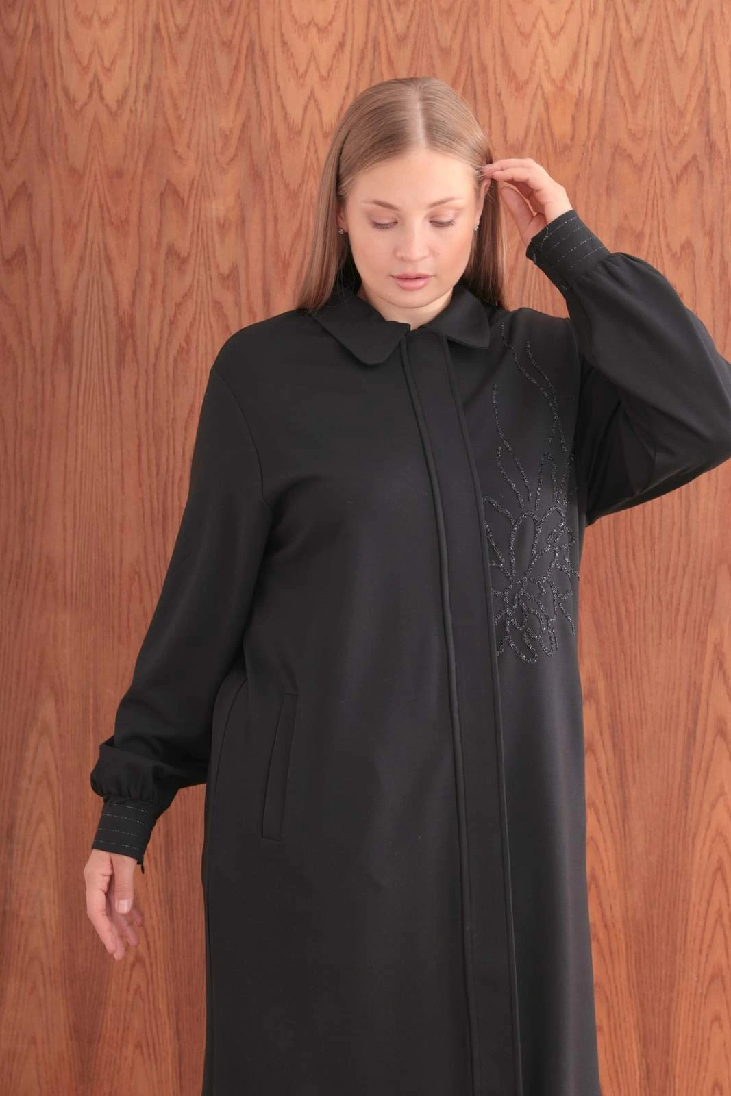 MODAL KAP ÖN & ARKA TOBA TAŞLI - Siyah