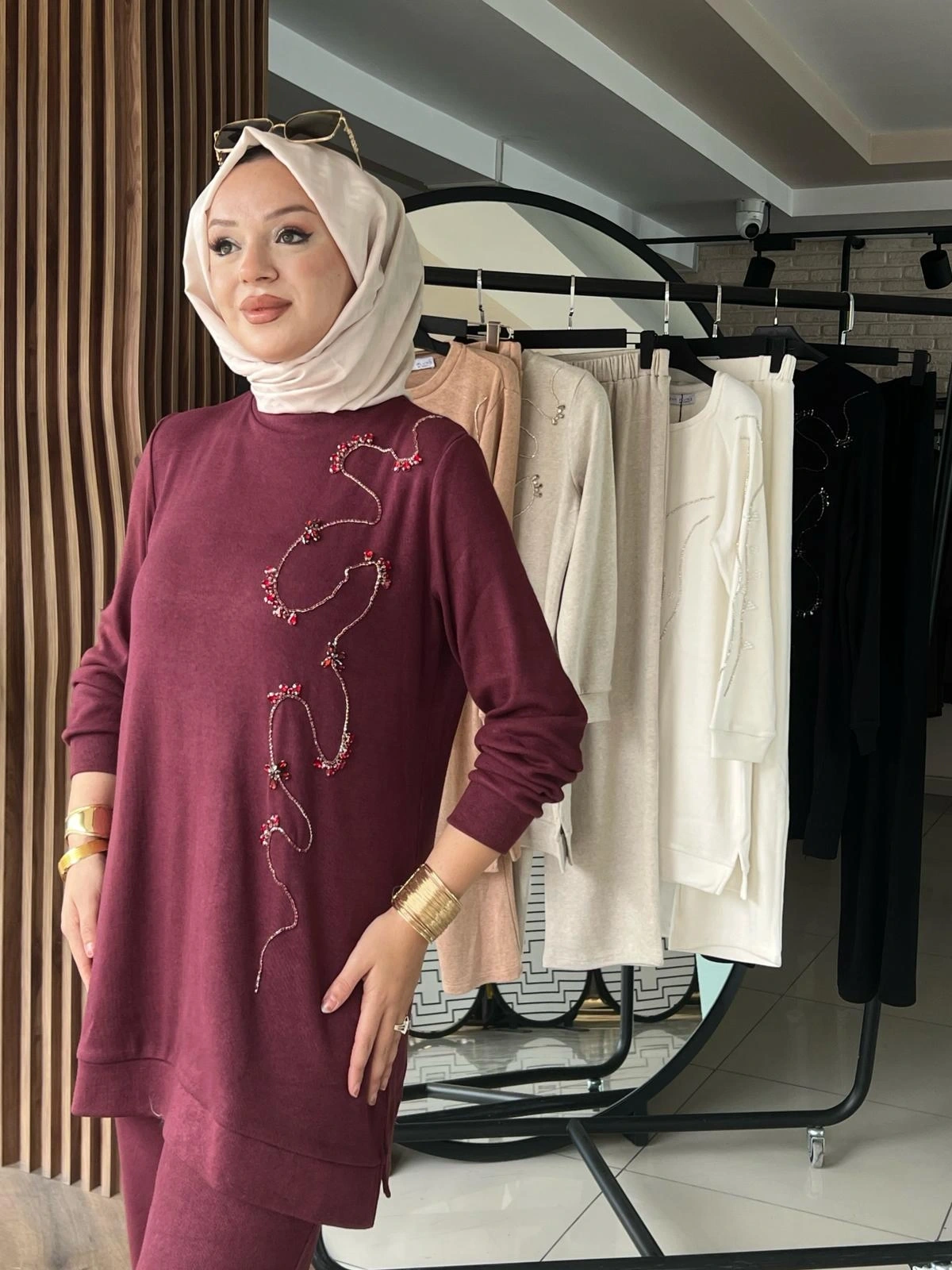 TRİKO TAKIM - Bordo