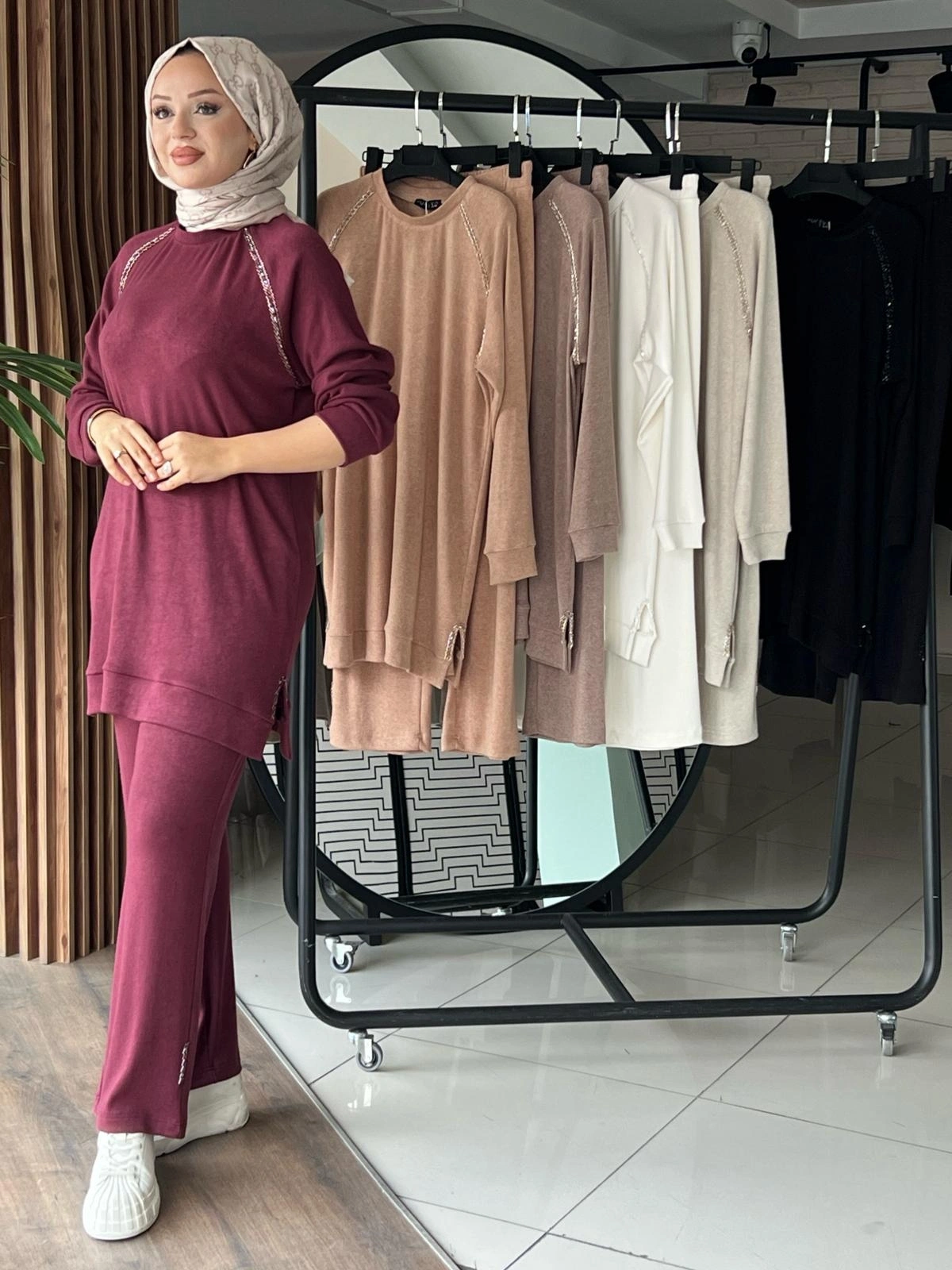 TRİKO TAKIM - Bordo