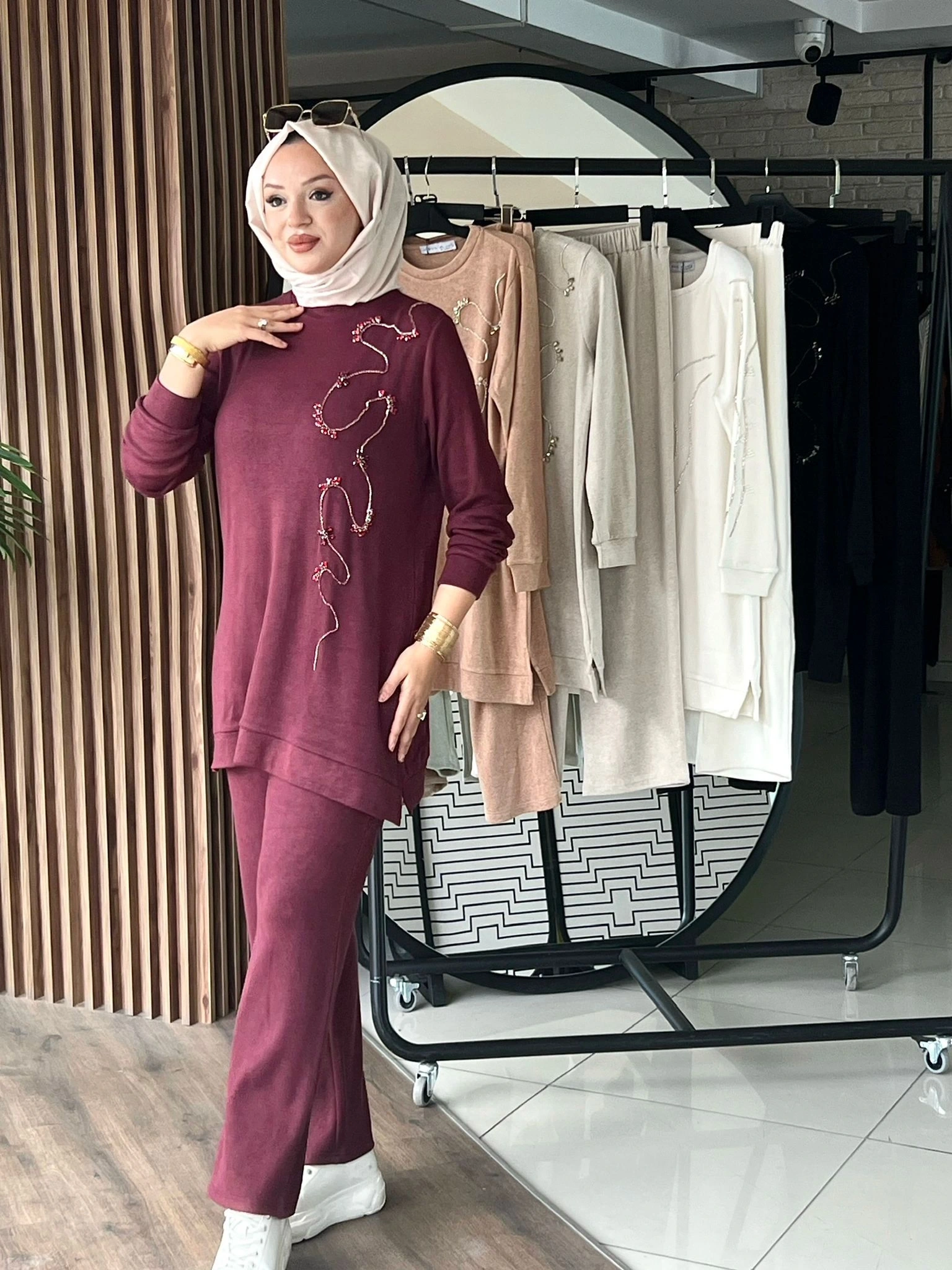 TRİKO TAKIM - Bordo