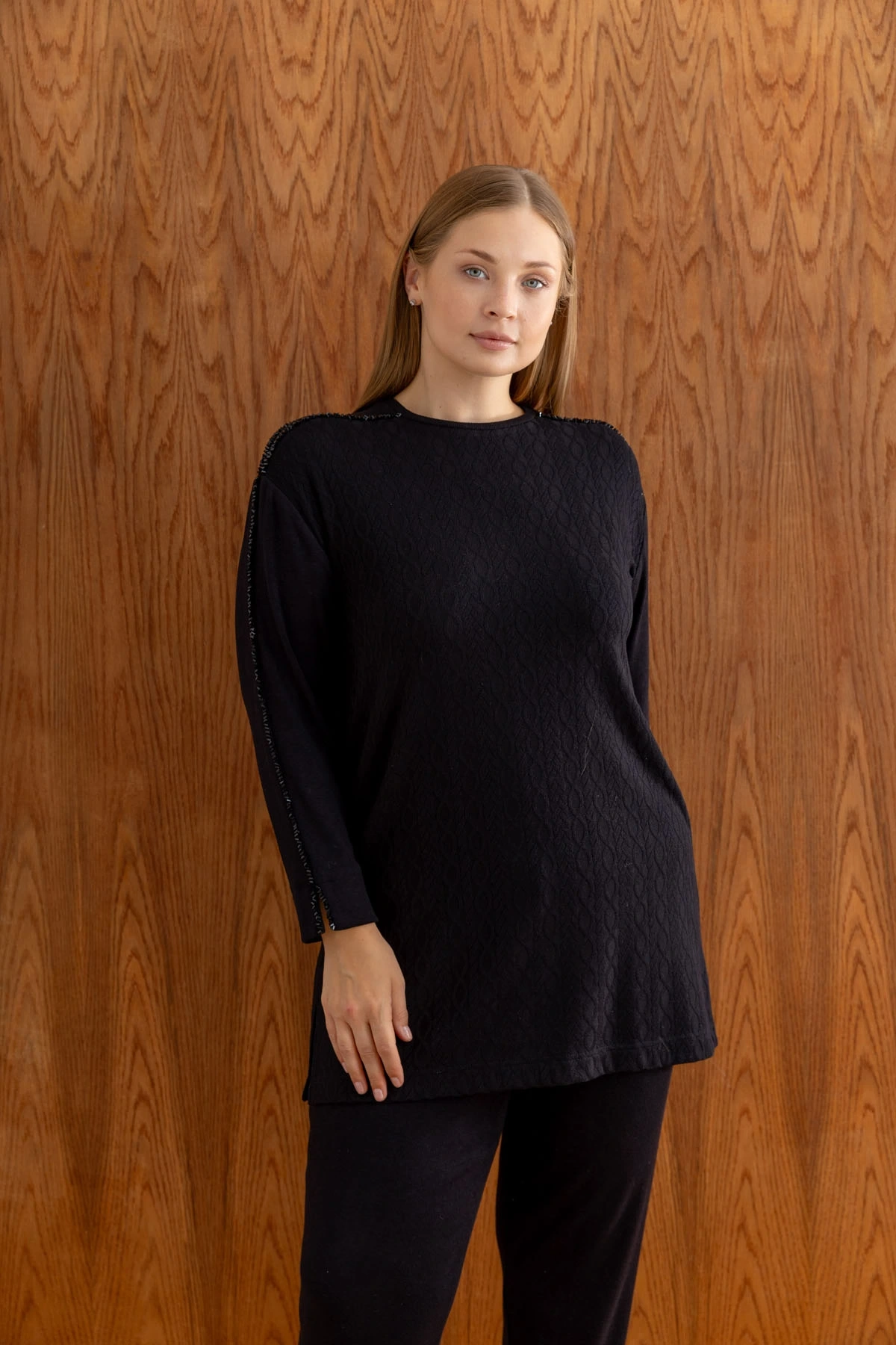 TRİKO TAKIM - Siyah