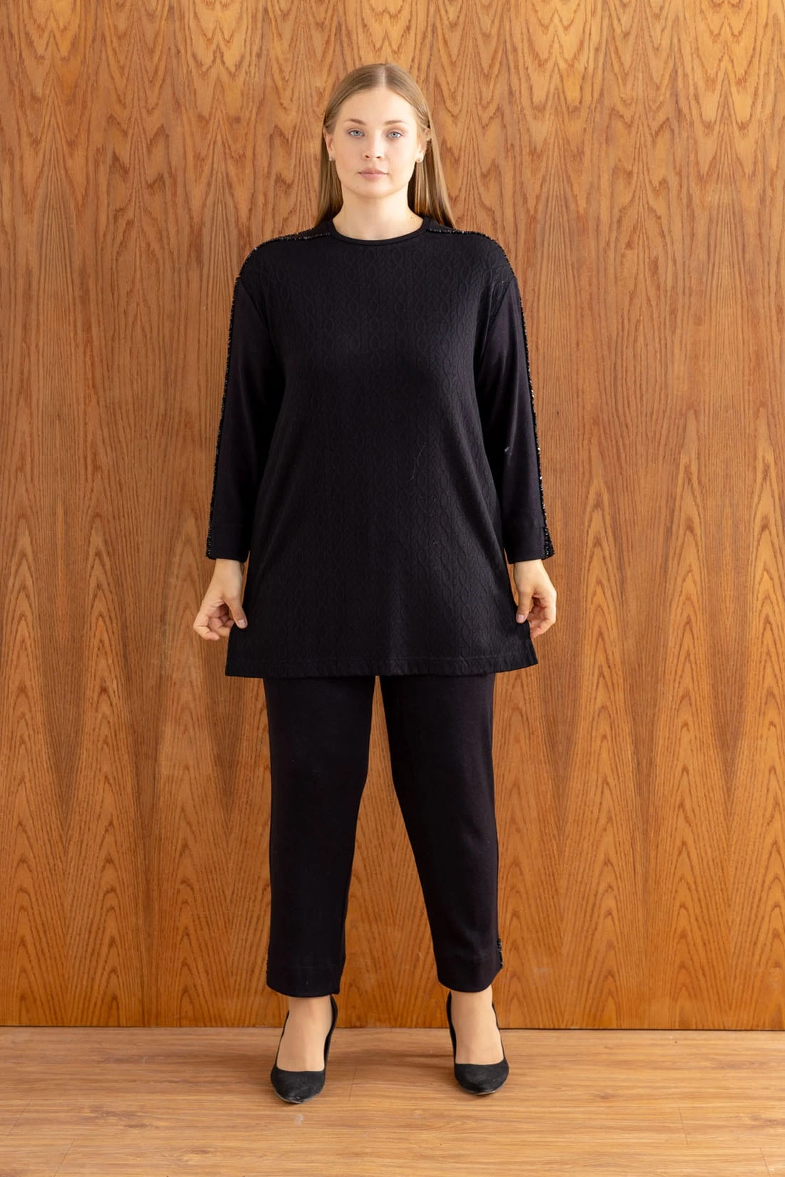 TRİKO TAKIM - Siyah