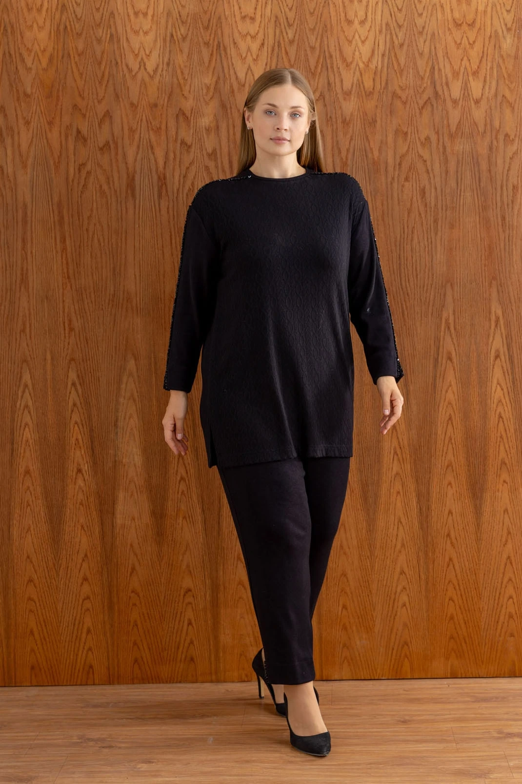 TRİKO TAKIM - Siyah