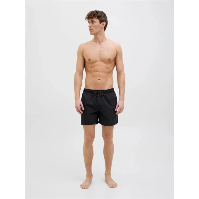 12272776 ASTARLI HIZLI KURUYAN ERKEK DENİZ SHORT SİYAH
