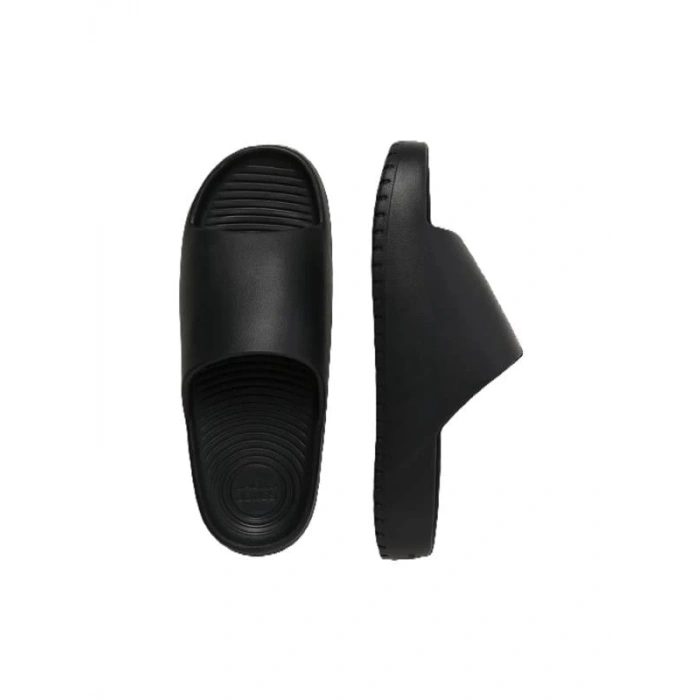 12274637 Kauçuk Erkek Plaj Terlik Siyah