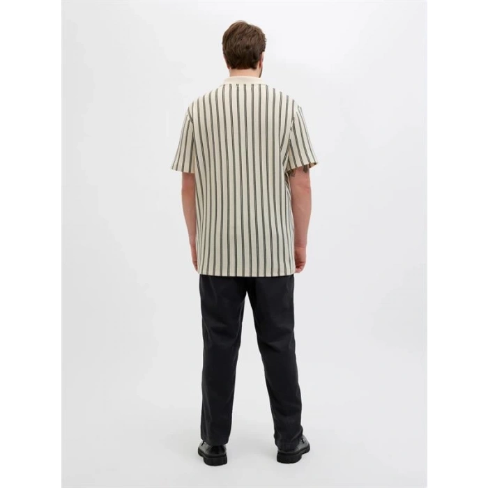 12278698 Beli Lastikli Keten Büyük Beden Erkek Pantolon Siyah