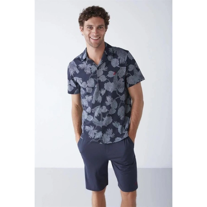 Apaş Yaka İpeksi Salaş Gömlek