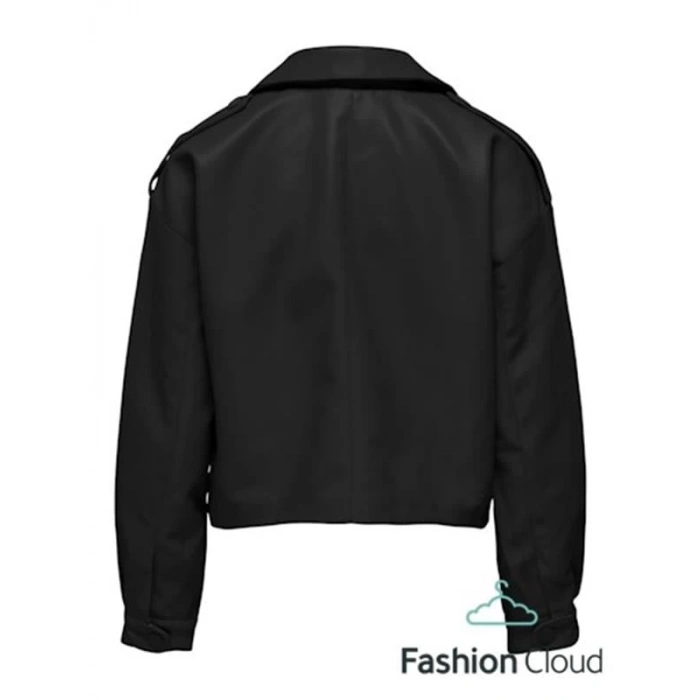 Cep Ve Kemer Detalı Soft Deri Ceket