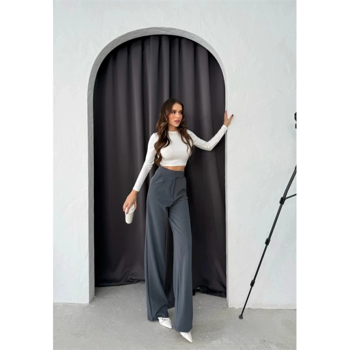 Cırtlı palazzo pantolon