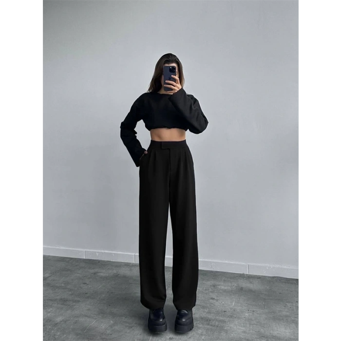 Cırtlı Palazzo Pantolon