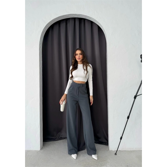 Cırtlı palazzo pantolon