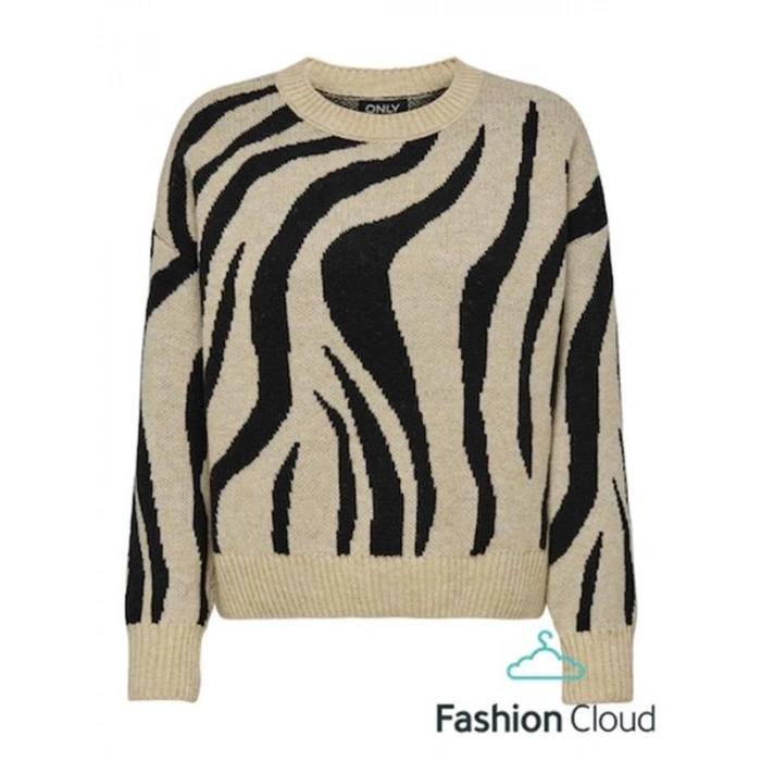 Frektal Desen Bayan Yün Kazak