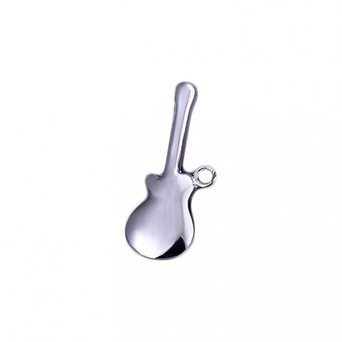 Hediyelik Gitar Kolye Ucu Gümüş GKU