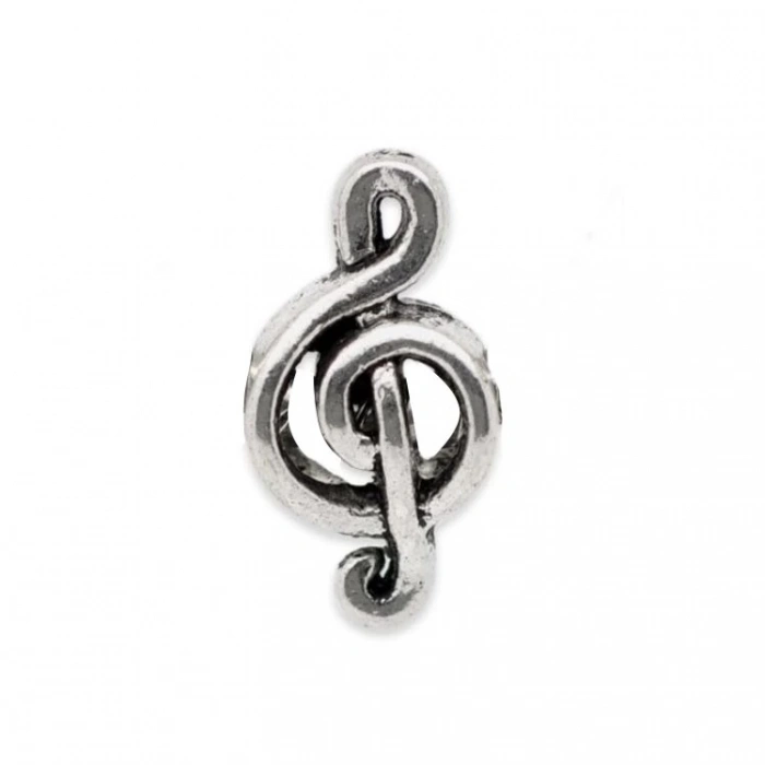 Hediyelik Nota Kolye Ucu Gümüş Kaplama NKU