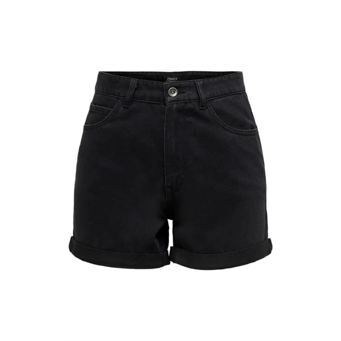 Kadın Onlvega Kot Şort Mom Shorts