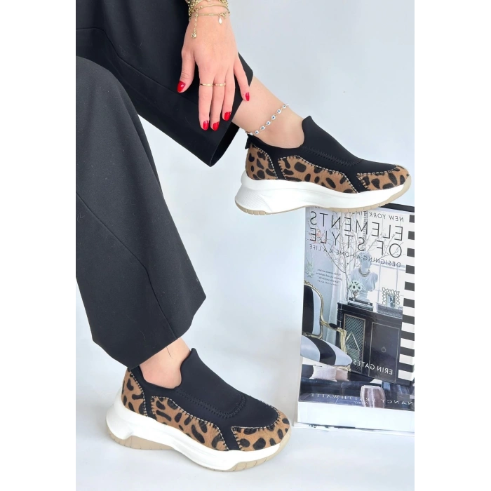 Kendy Leopar Nubuk Spor Ayakkabı
