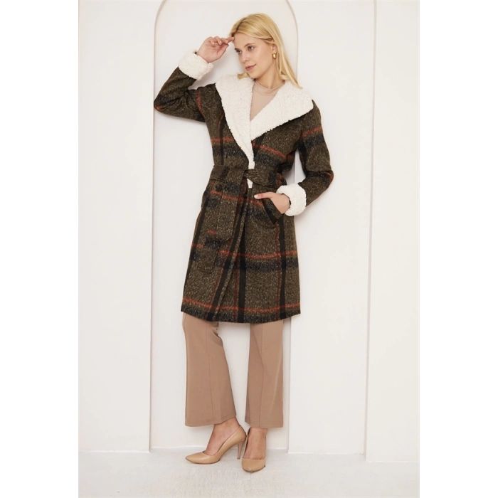 Kürklü Ekose Kaban