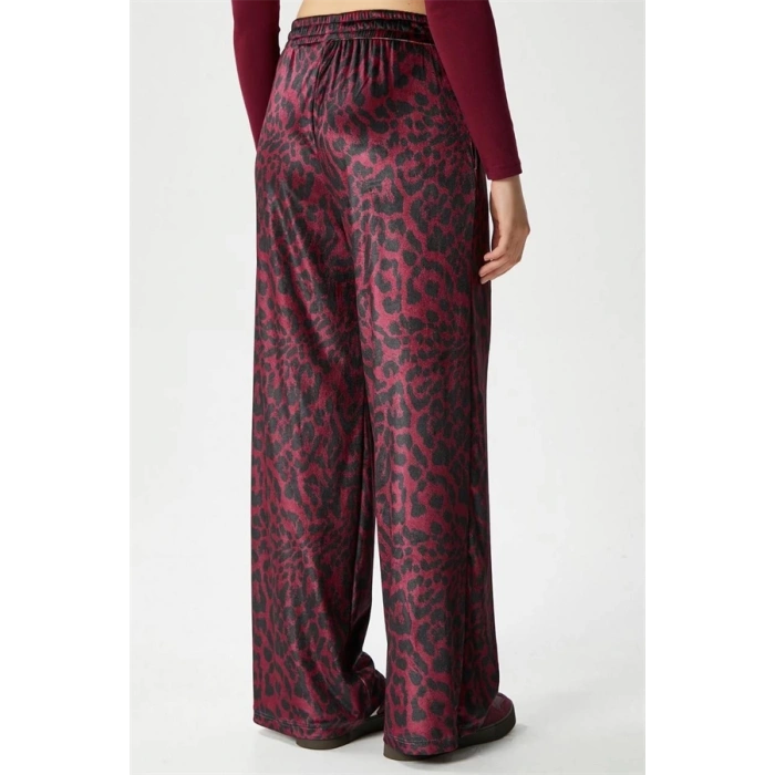 Leopar desen pantolon