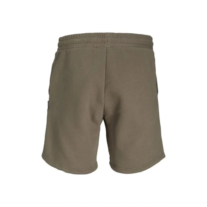 Logo Baskılı Penye Şort