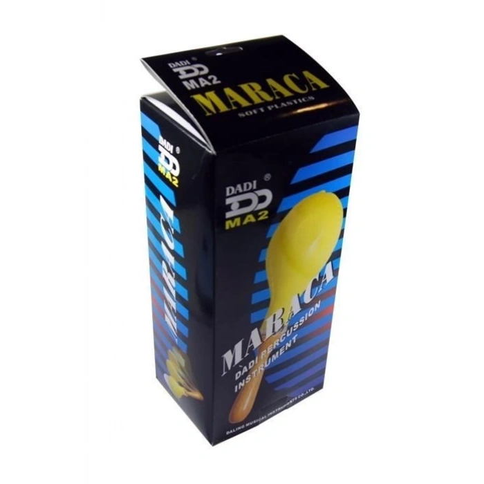 Marakas Plastik Ahşap Saplı Dadi Sarı ( MA2YL)
