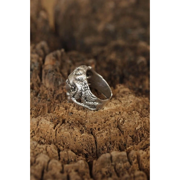 Medusa Model Ayarlanabilir Erkek Yüzük