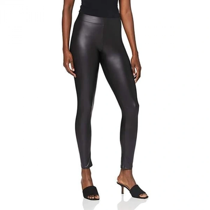 Megan Kadın Deri Tayt