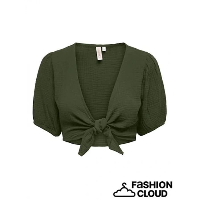 Müslin Baglamalı Crop