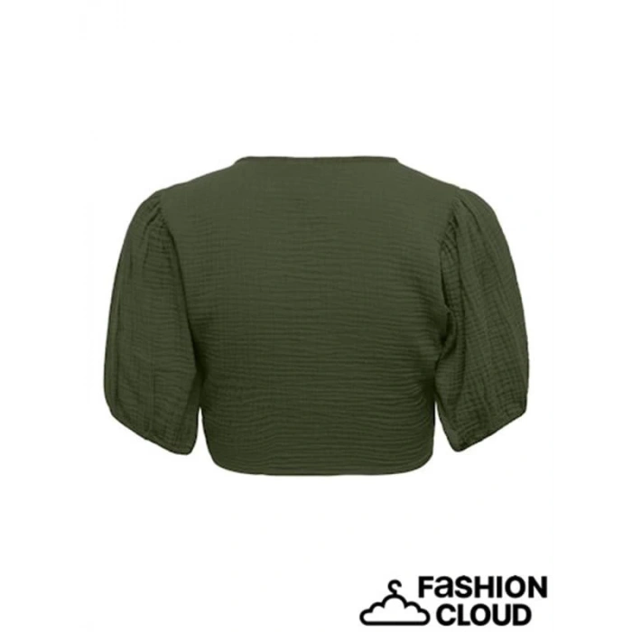 Müslin Baglamalı Crop