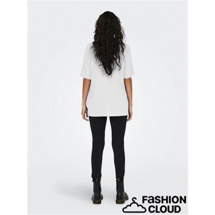 Oversize Organik Pamuk Kadın T-Shirt