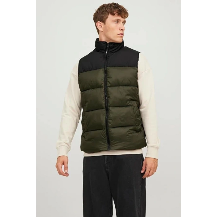 Parçalı Şişme Erkek Yelek