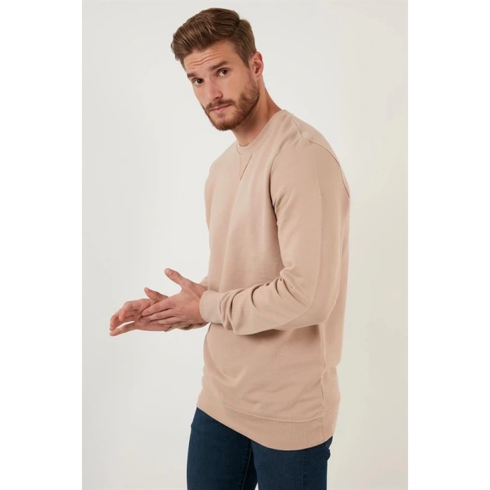 Pike Kumaş Comfort Fit Sweatshirt