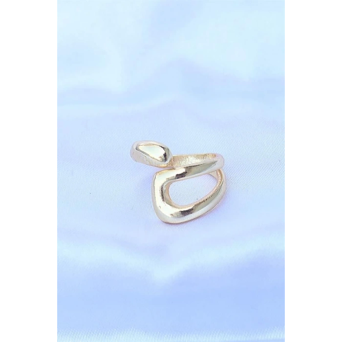 Pirinç Gold Renk Ayarlanabilir Yüzük