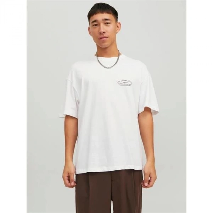 Sırt Baskılı Erkek Oversize T- Shırt