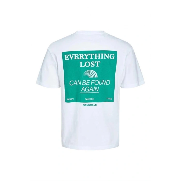 Sırt Baskılı Erkek T-Shirt