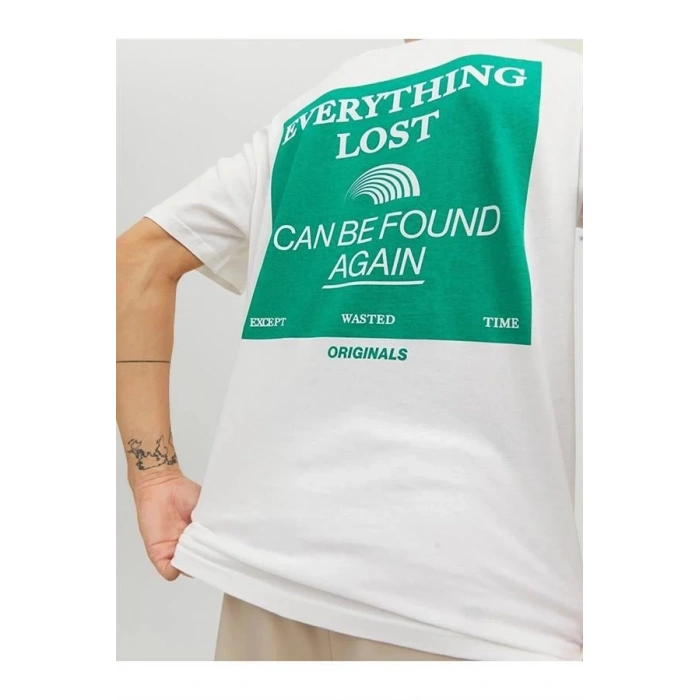 Sırt Baskılı Erkek T-Shirt