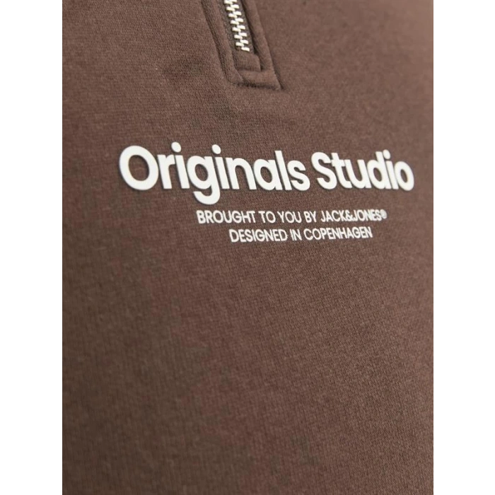 Yarım Fermuar Erkek Sweatshirt