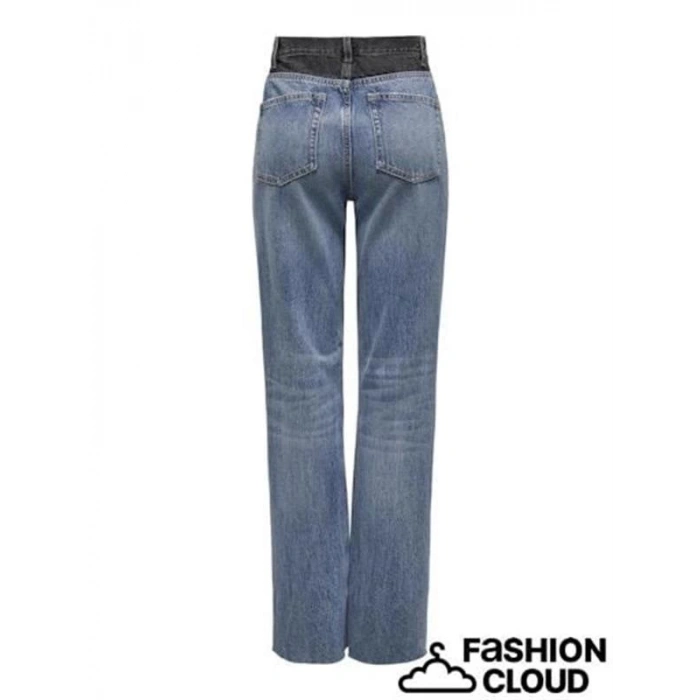 Yüksek Bel Likralı Bol Paça Beli Renkli Kadın Pantolon