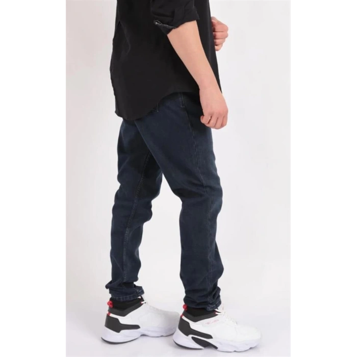 Zagor Yüksek Bel Dar Kesim Erkek Jean Pantolon