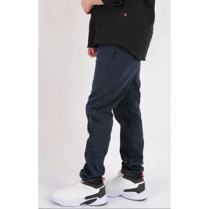 Zagor Yüksek Bel Dar Kesim Erkek Jean Pantolon