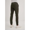 0004 Düğme Kapamalı Beli ve Paçası Lastikli Jogger Erkek Pantolon HAKİ