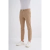 0008 İp Bağlamalı Jogger Erkek Pantolon Camel