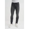 0712 Parker Normal Bel Dar Paça Slim Fit Erkek Kot Pantolon Antrasit